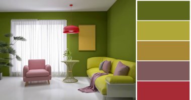 3 boyutlu oda içi çizimi, 3 boyutlu resimleme