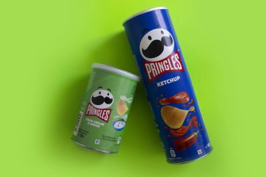 28 Temmuz 2023 Ukrayna şehri Kyiv cipsleri Pringles
