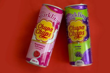 26 Temmuz 2023 Ukrayna şehri Kyiv demiri Chupa Chups içebilir