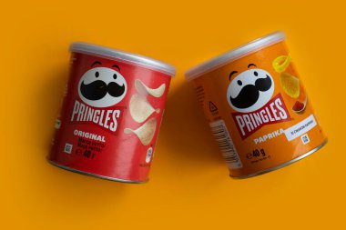 12 Temmuz 2023 Ukrayna şehri Kyiv çipleri Pringles