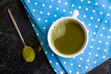 Eski arka planda kibrit çayı