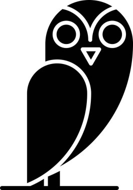 Baykuş Sembolü Katı Hayalet Kuş Gece, Gizem, Parti ve Dekorasyon. Katı Cadılar Bayramı baykuşu sembolü geceyi, gizemi ve ürkütücü titreşimleri simgeliyor. Parti posterleri, internet ve uygulamalar için mükemmel..