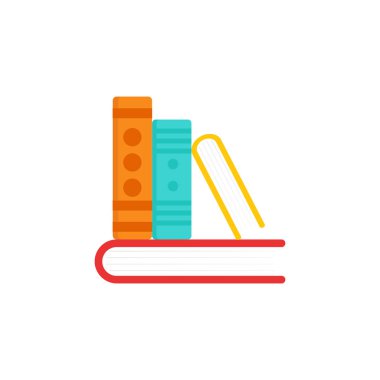 kitaplar ve kitaplar vektör tasarımı