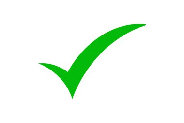 Bu resim, evrensel olarak onaylama, doğruluk veya görev tamamlama sembolü olarak kabul edilen parlak yeşil bir kontrol işaretini içerir. Temiz tasarımı onu çeşitli dijital ve yazdırma uygulamaları için uygun hale getirir.