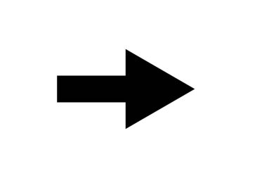 Bu, sağ tarafı işaret eden okun basit, grafik bir gösterimi. Beyaz bir arkaplana karşı koyu siyah rengi onu çeşitli tasarım uygulamaları için son derece görünür ve çok yönlü kılar..