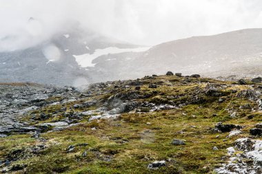 Dağların güzel manzarası