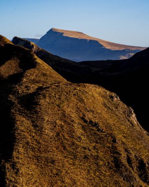 Dağların güzel manzarası