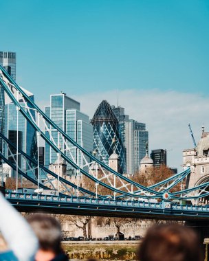 Londra şehrinin manzarası