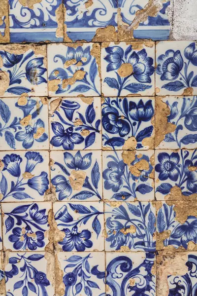 Lisbon, Portekiz 'de seramik fayanslar