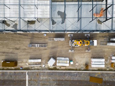 Yeni çevre dostu evler inşa ediliyor, Velserbroek, Hollanda