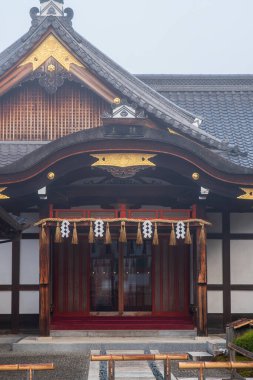 Japonya 'daki Fushimi Inari Tapınağı' nın ana salonları