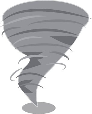 Bir kasırga vektör sanatı.