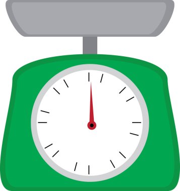 Eski bir tartı tasarımının vektör sanatı pazar yerlerinde sıklıkla kullanılır..