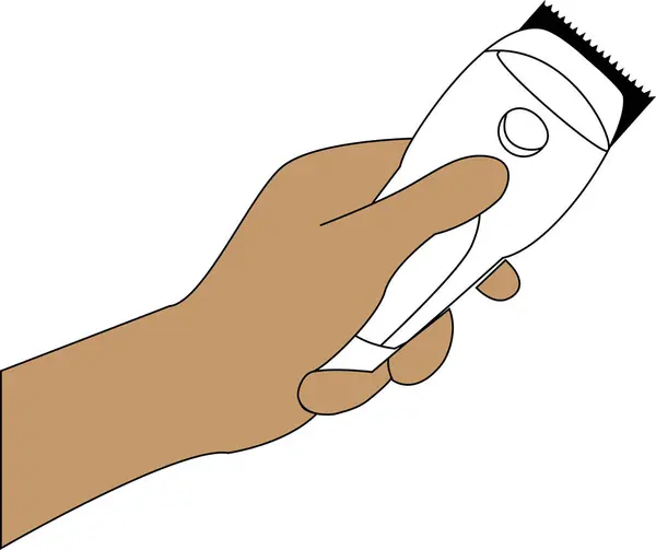 Bir traş makinesi vektör sanatı. 