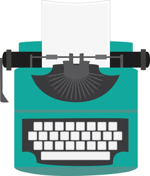 Bir daktilonun vektör sanatı.