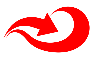 Kusursuz bir şekilde dalgaya dönüşen bir okun yer aldığı modern minimalist logo. Hareket, büyüme, ilerleme, enerji ve sürekli akışı sembolize eder.