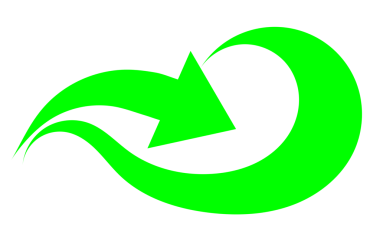 Kusursuz bir şekilde dalgaya dönüşen bir okun yer aldığı modern minimalist logo. Hareket, büyüme, ilerleme, enerji ve sürekli akışı sembolize eder.