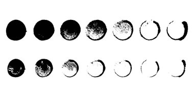 Fırça Simgesi Set Vektör Tasarımı.