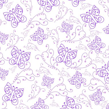 Klasik kelebek pürüzsüz Kraliyet Vektör Görüntüsü.