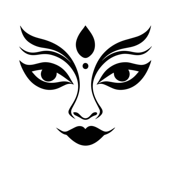 Maa Durga Vector Art, Icons, and Graphics design