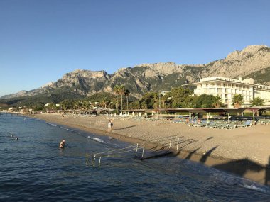 Plaj, deniz, sahil, dağ, Trkiye