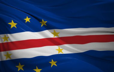 Vatansever tasarımlar, Bağımsızlık Günü kutlamaları ya da seyahat malzemeleri için mükemmel bir Pelerin Verde Bayrağı 'nın yakın çekimi