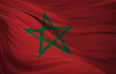 Vatansever tasarımlar, Bağımsızlık Günü kutlamaları ya da seyahat malzemeleri için mükemmel bir Fas Bayrağı.