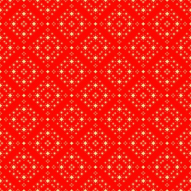 Colorful Firework illustration Seamless Pattern Vector. Gold on Red Background. print stripedornament floral, pattern, design for wrapping, silk, scarf, background, textile, carpet, rug, texture.