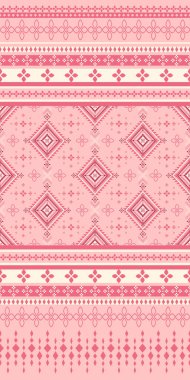 Royal Border Shining Heritage Seamless Pattern Vector Decoration. Golden Silk Weaves on Red Background. Geometric tribal fabrics tiles carpet, vector, illustration detailed ethnic embroidery design.