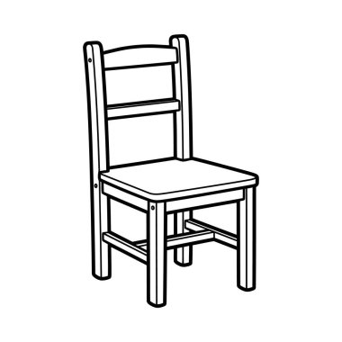 Bu büyüleyici tasarım, her yaştan boyama kitabı meraklıları için mükemmel basit bir ahşap koltuk taslağı içeriyor. Yaratıcılığını serbest bırak ve bu klasik mobilya parçasını canlı renklerle canlandır..