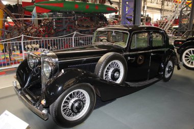 Vintage car at an exhibition in Germany