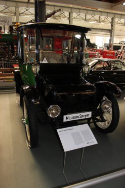 Vintage car at an exhibition in Germany