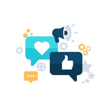 Kullanıcı Deneyimi simgesi. Mobil konsept ve web tasarımı için imza. Müşteri memnuniyeti ikonu. Beş yıldızlı itibar simgesi. Geribildirim şablonuyla kalite denetimi. Müşteri itibarı kavramı