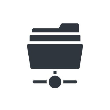 Bir dizin ile etkin dizin satırı simgesi. Paylaşılan dizin simgesi.