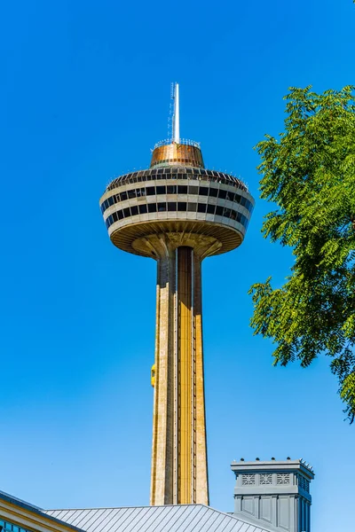 Niagara Park Niagarafallen Kanada Över Skylon Tower Högkvalitativt Foto — Stockfoto