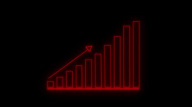 3 boyutlu grafik hologram kablo biçimi. iş konsepti çizimi.