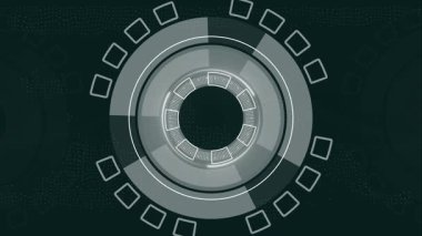 Fütürist teknoloji geçmişi. Merhaba - teknoloji soyut tasarımı.