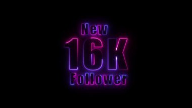 metin ile neon işareti teşekkürler, vektör illüstrasyonu