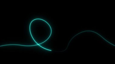 Parlak çizgileri olan soyut arkaplan.