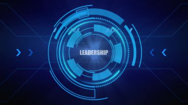 İş, teknoloji, internet ve ağ konsepti. Liderlik, iş ve teknoloji kavramı.