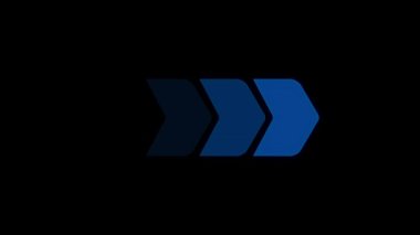 Mavi ile ilk harf logo tasarımı