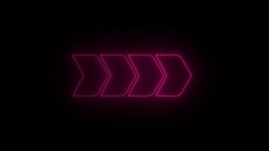 soyut ışık neon çizgileri