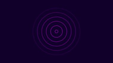 daireler, hatları ile geometrik arka plan