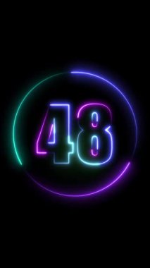 Neon tarzı 35 numaralı neon.