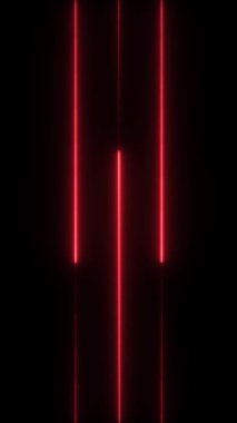 Parlayan neon çizgilerinin soyut arkaplanı.