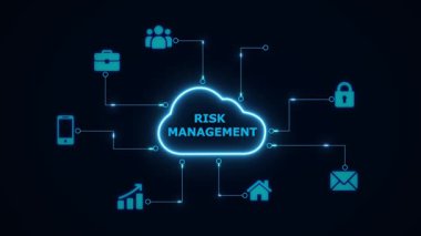 İş yönetimi konsepti. İnternet gibi şeyler. iş ve teknoloji.