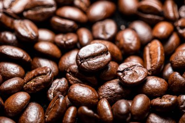 Kavrulmuş kahve çekirdekleri, kavrulmuş kahve çekirdekleri.