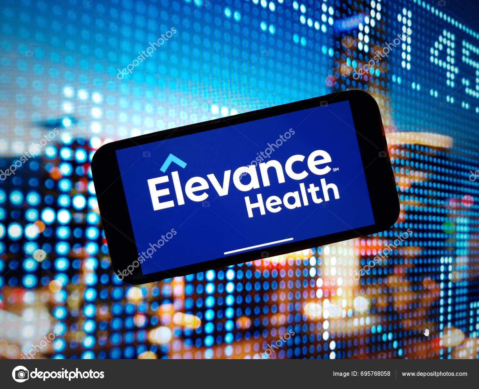 Konskie Poland January 2024 Elevance Health Company Logo Displayed