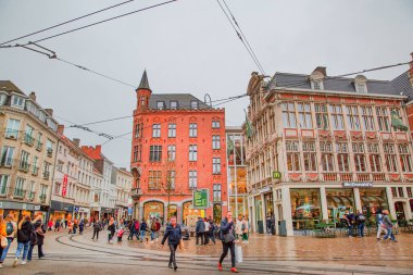 16 Aralık 2019, Gent, Belçika. Şehir merkezi. 