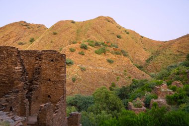 Pakistan, Mardan 'daki Takht-i-Bahi Budist Manastırı. 
